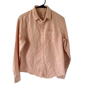 Frank & Eileen Mens Luke Peach Shirt